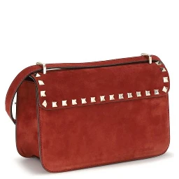Multicolor Suede Leather Shoulder Bag