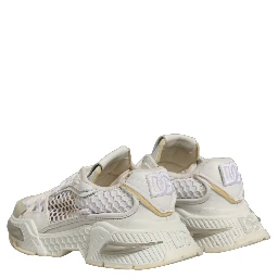 White Airmaster Mesh Low Top Sneakers Shoes