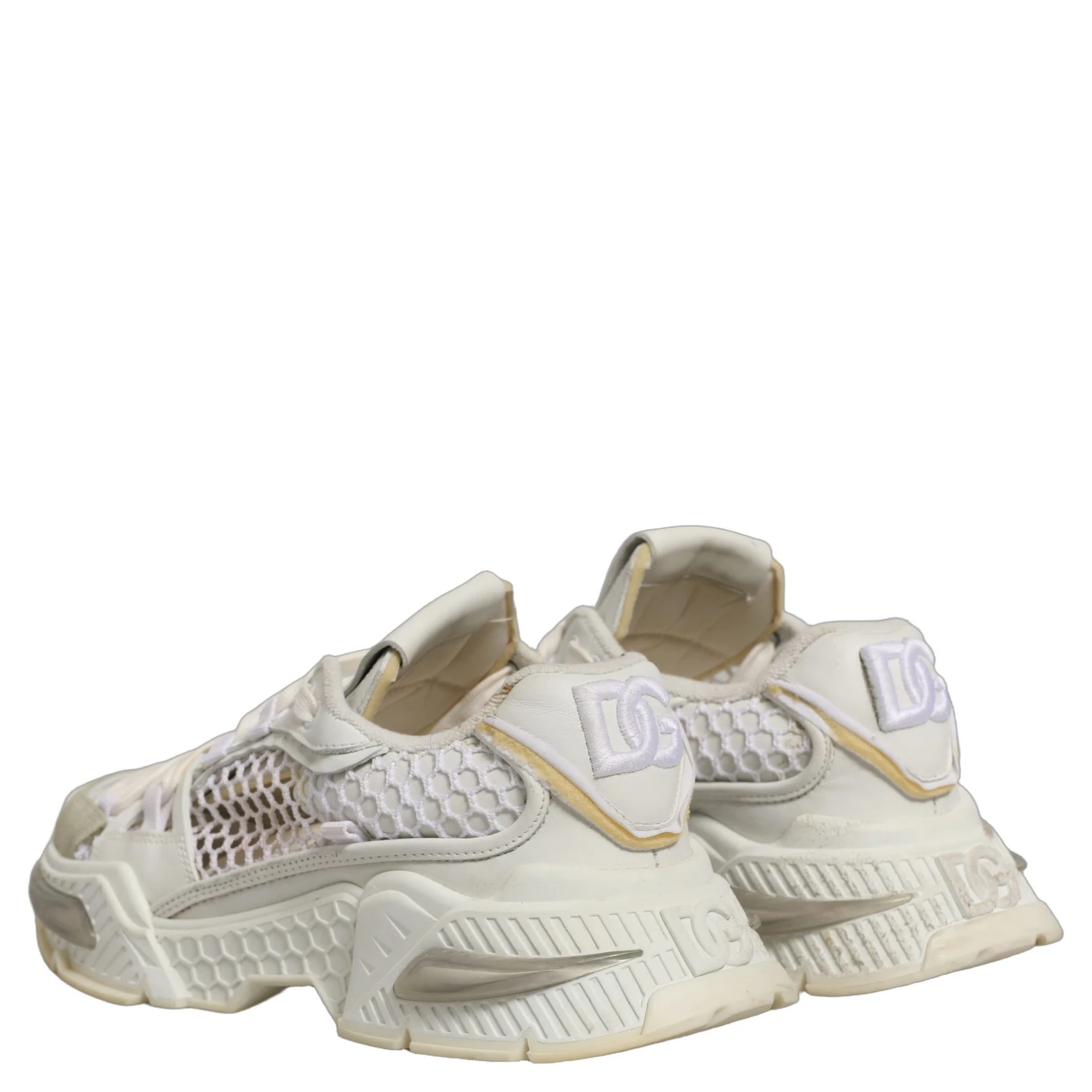 White Airmaster Mesh Low Top Sneakers Shoes