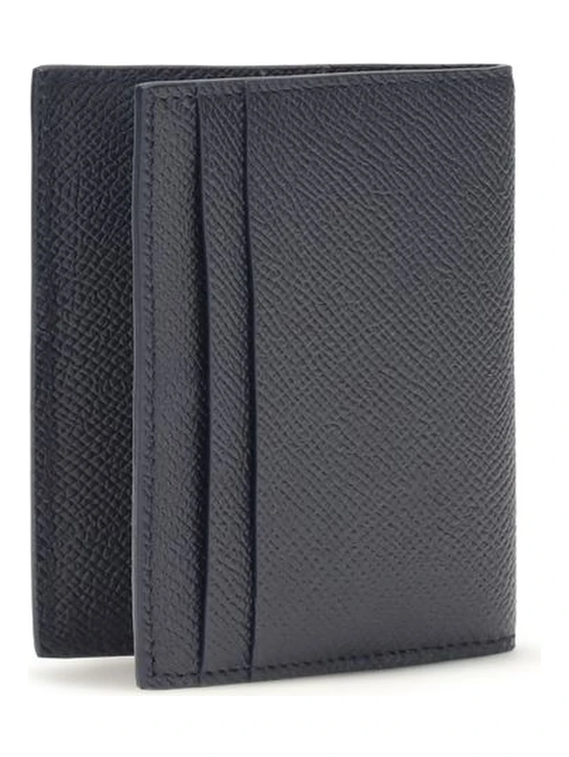 Blue Calf Leather Bos Taurus Wallet