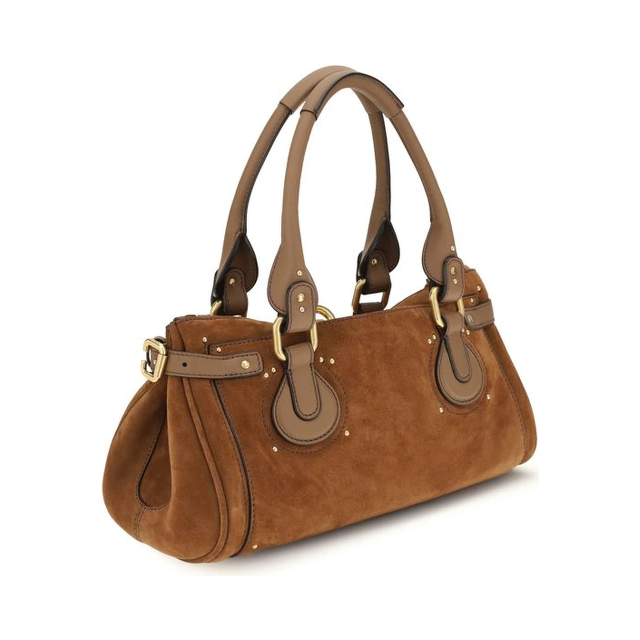 Brown Calf Leather Bos Taurus Handbag
