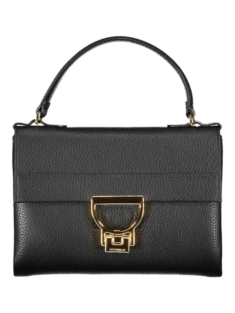 Black Leather Women Handbag