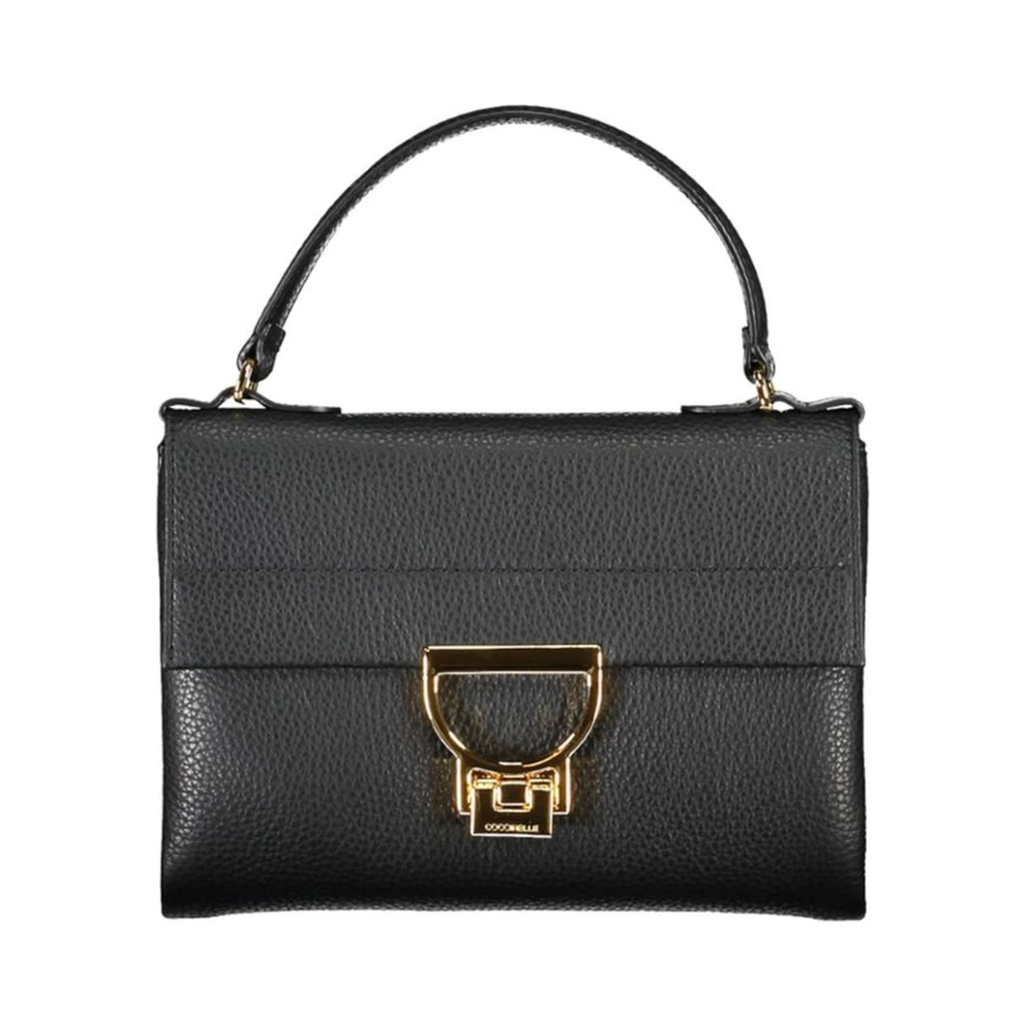 Black Leather Women Handbag