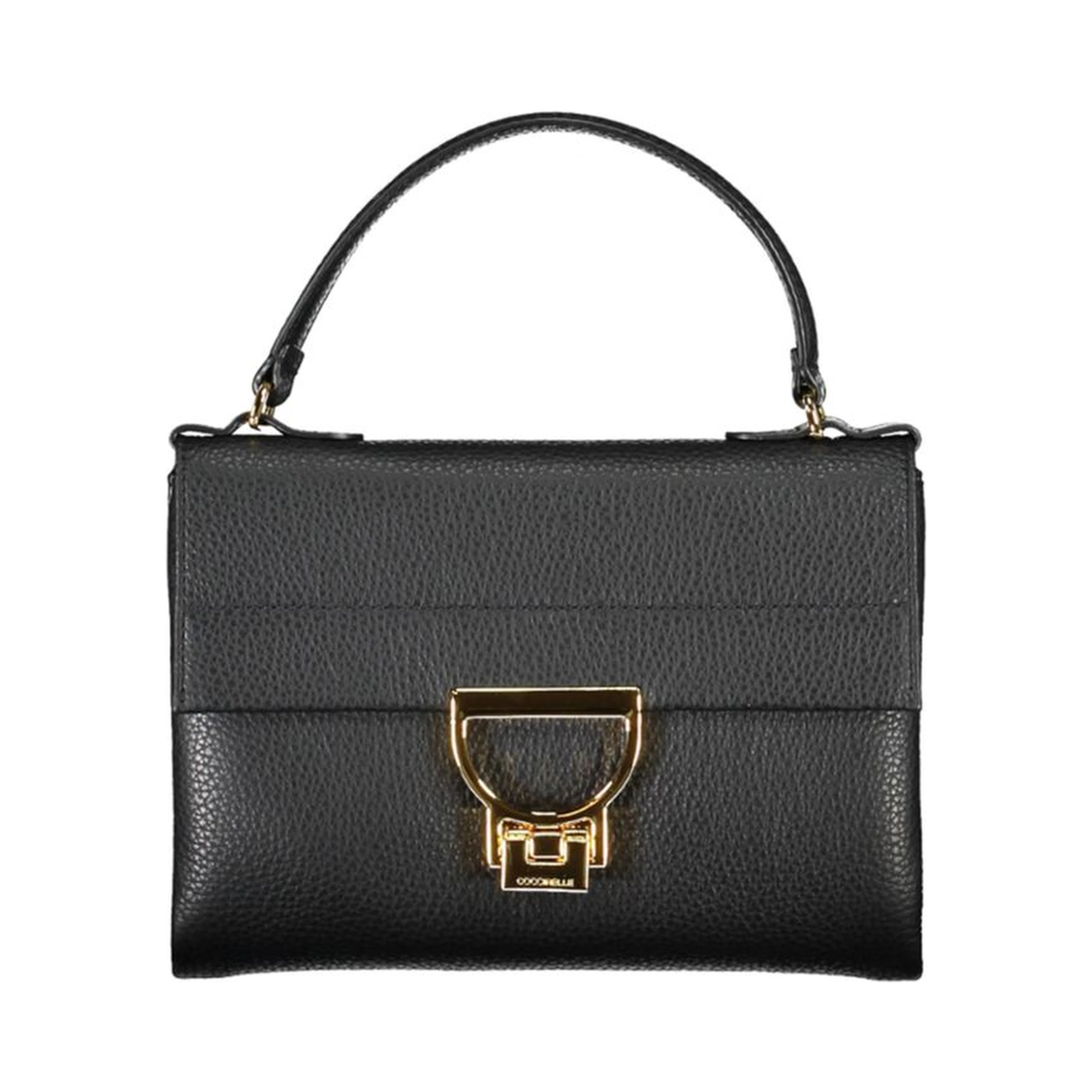 Black Leather Women Handbag