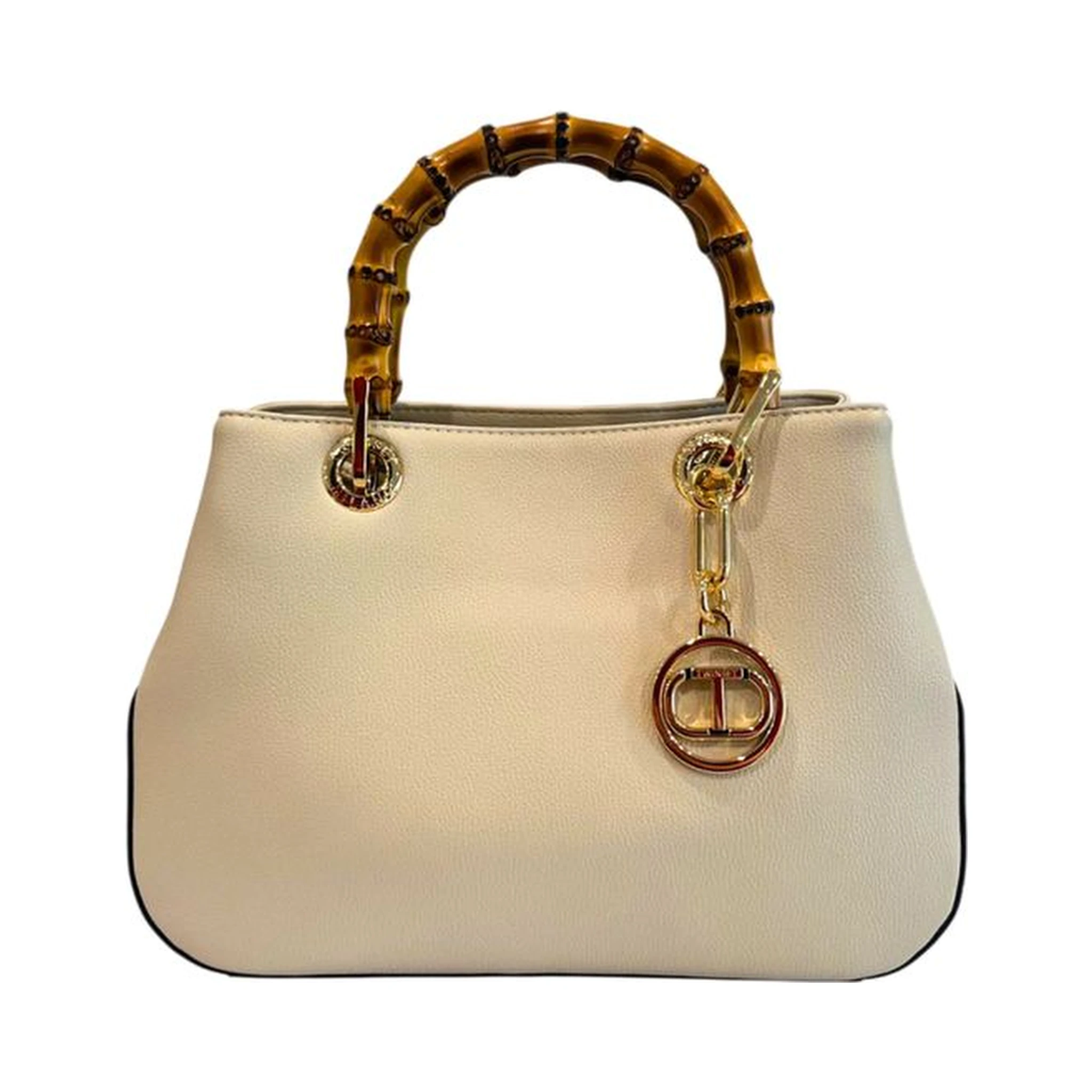 Beige PU Women Handbag