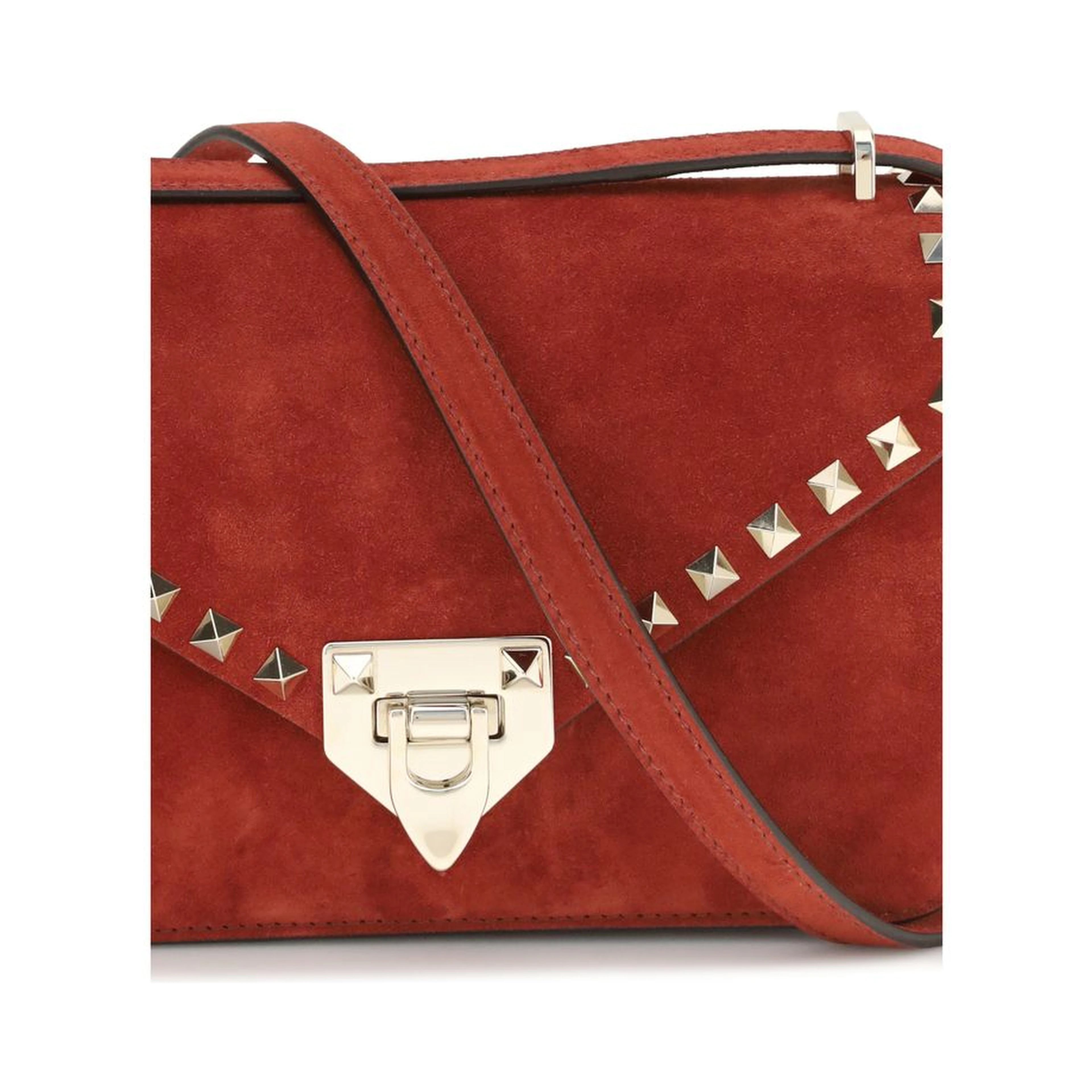Multicolor Suede Leather Shoulder Bag
