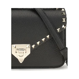 Black Calf Leather Bos Taurus Shoulder Bag