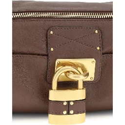 Brown Calf Leather Bos Taurus Shoulder Bag
