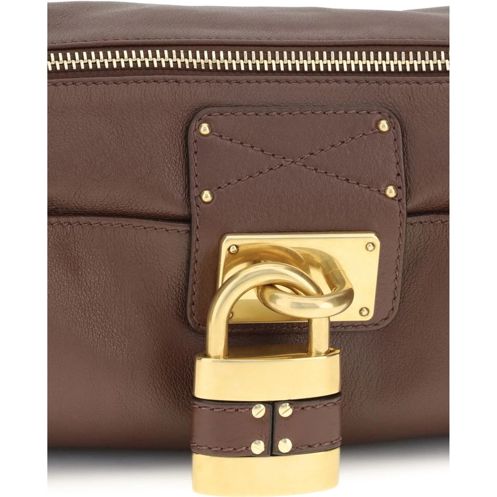 Brown Calf Leather Bos Taurus Shoulder Bag