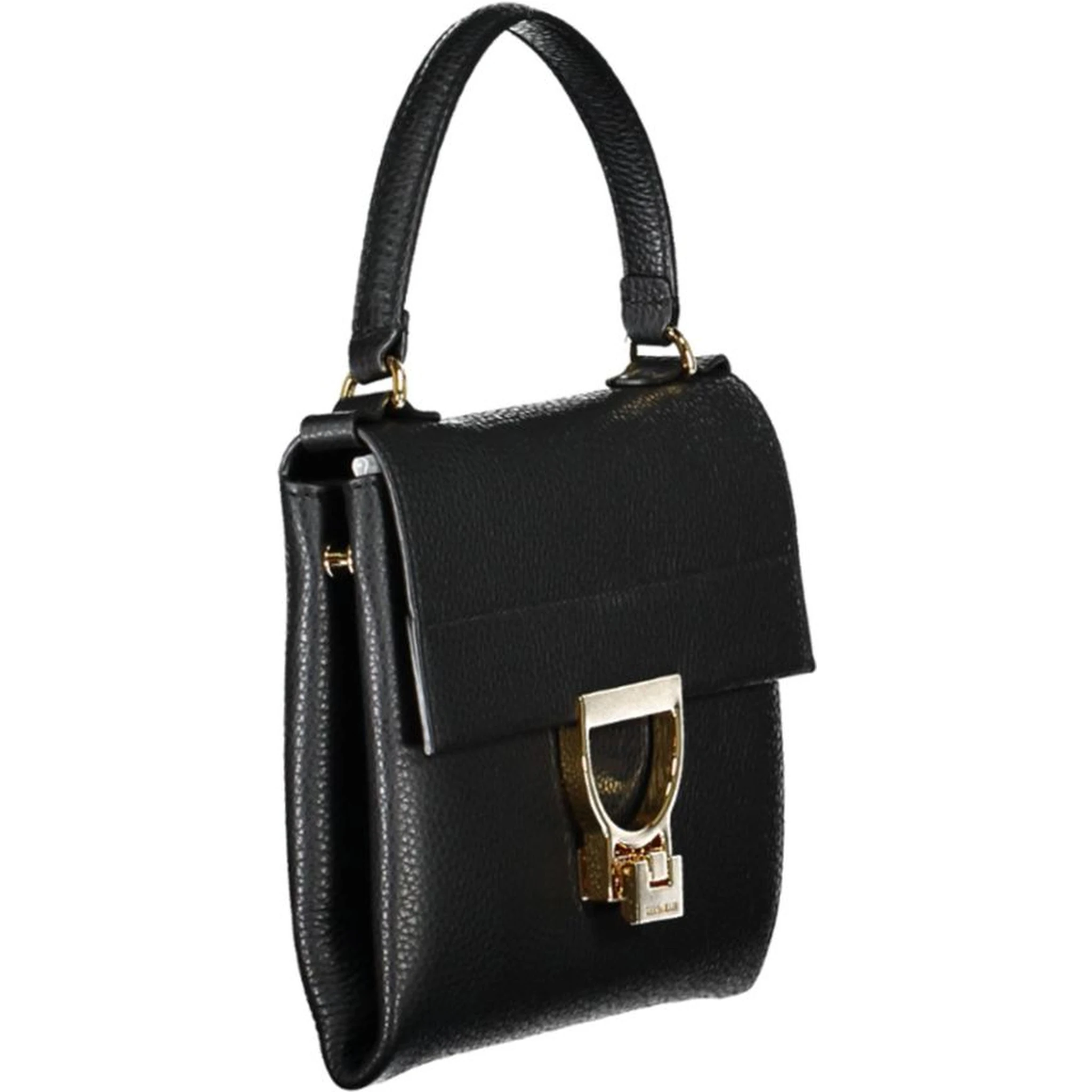 Black Leather Women Handbag