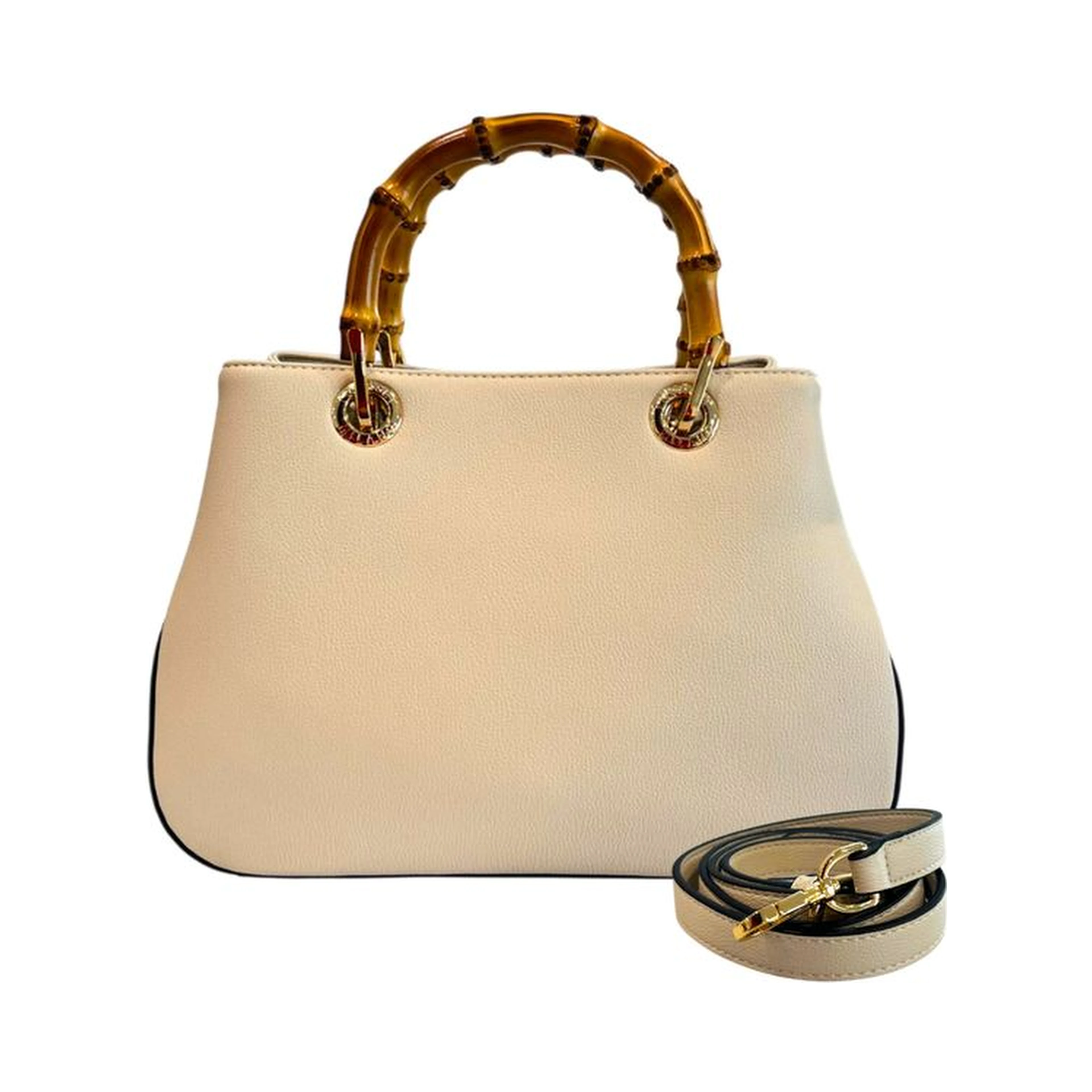 Beige PU Women Handbag