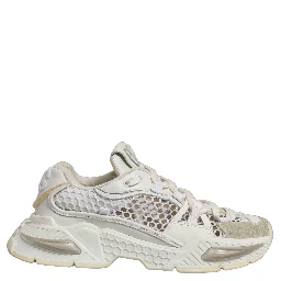 White Airmaster Mesh Low Top Sneakers Shoes