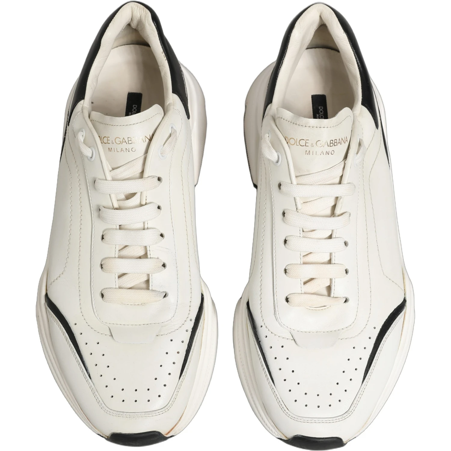 White Black Daymaster Low Top Sneakers Shoes