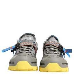Gray Airmaster Panelled Low Top Men Sneakers Shoes