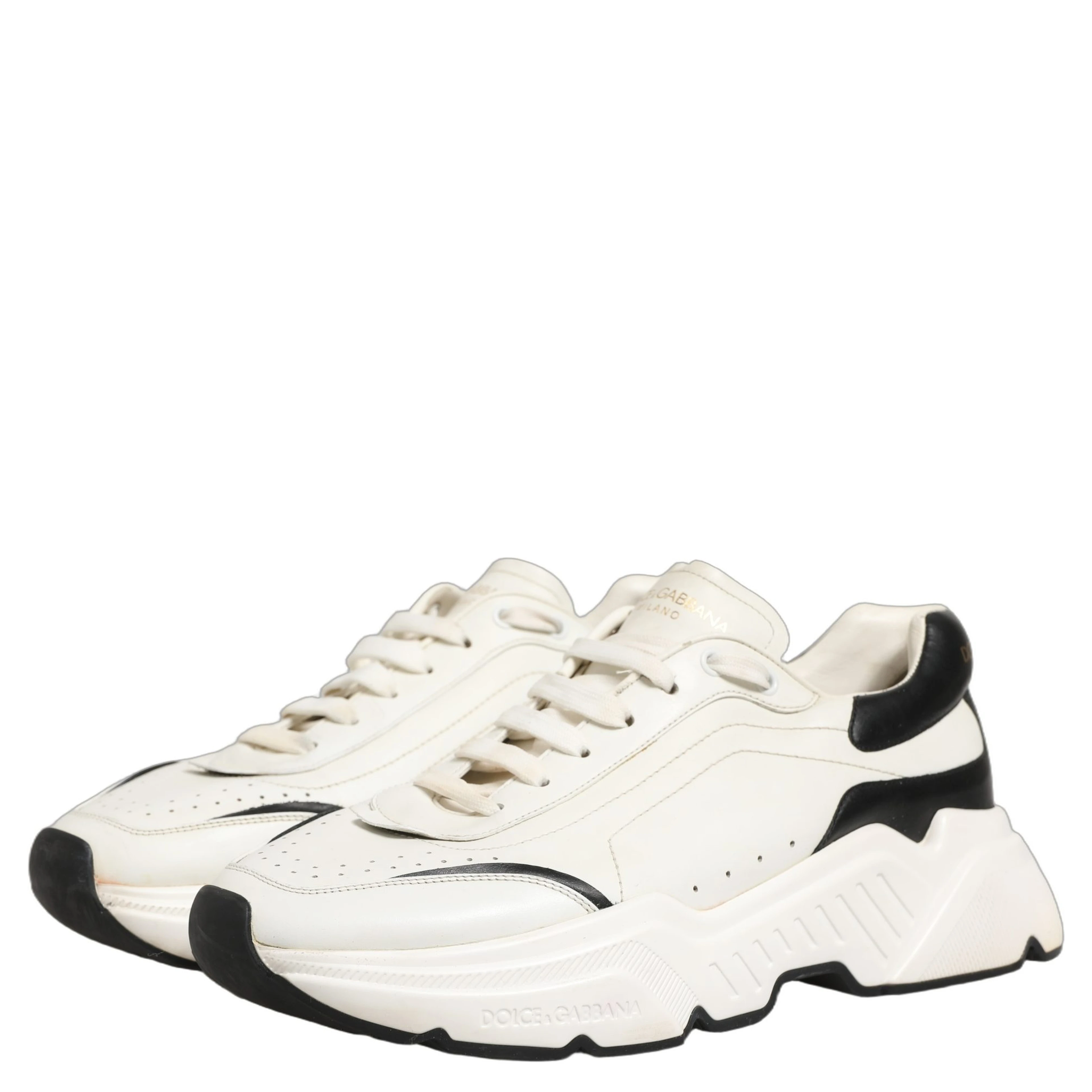 White Black Daymaster Low Top Sneakers Shoes