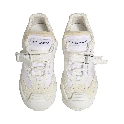 White Airmaster Panelled Low Top Men Sneakers Shoes