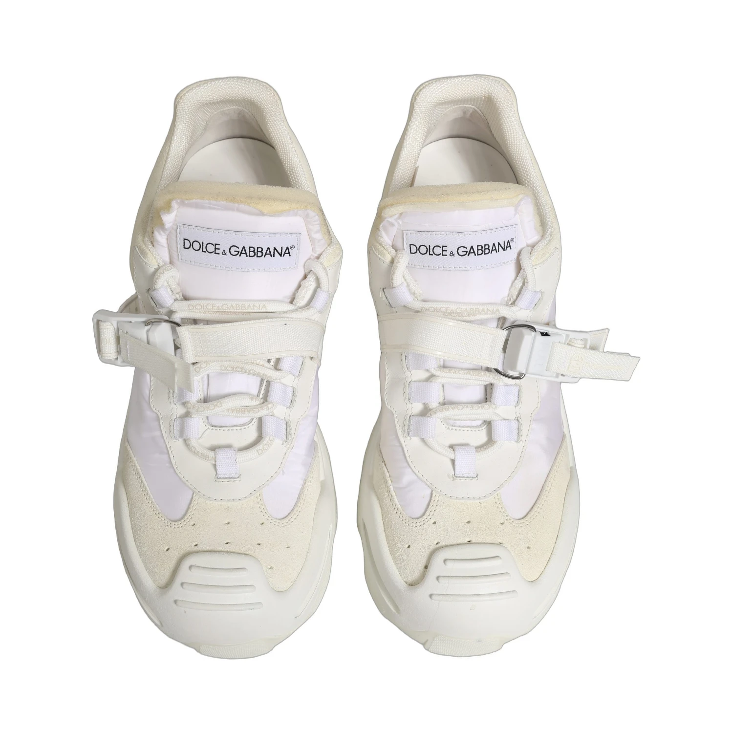 White Airmaster Panelled Low Top Men Sneakers Shoes