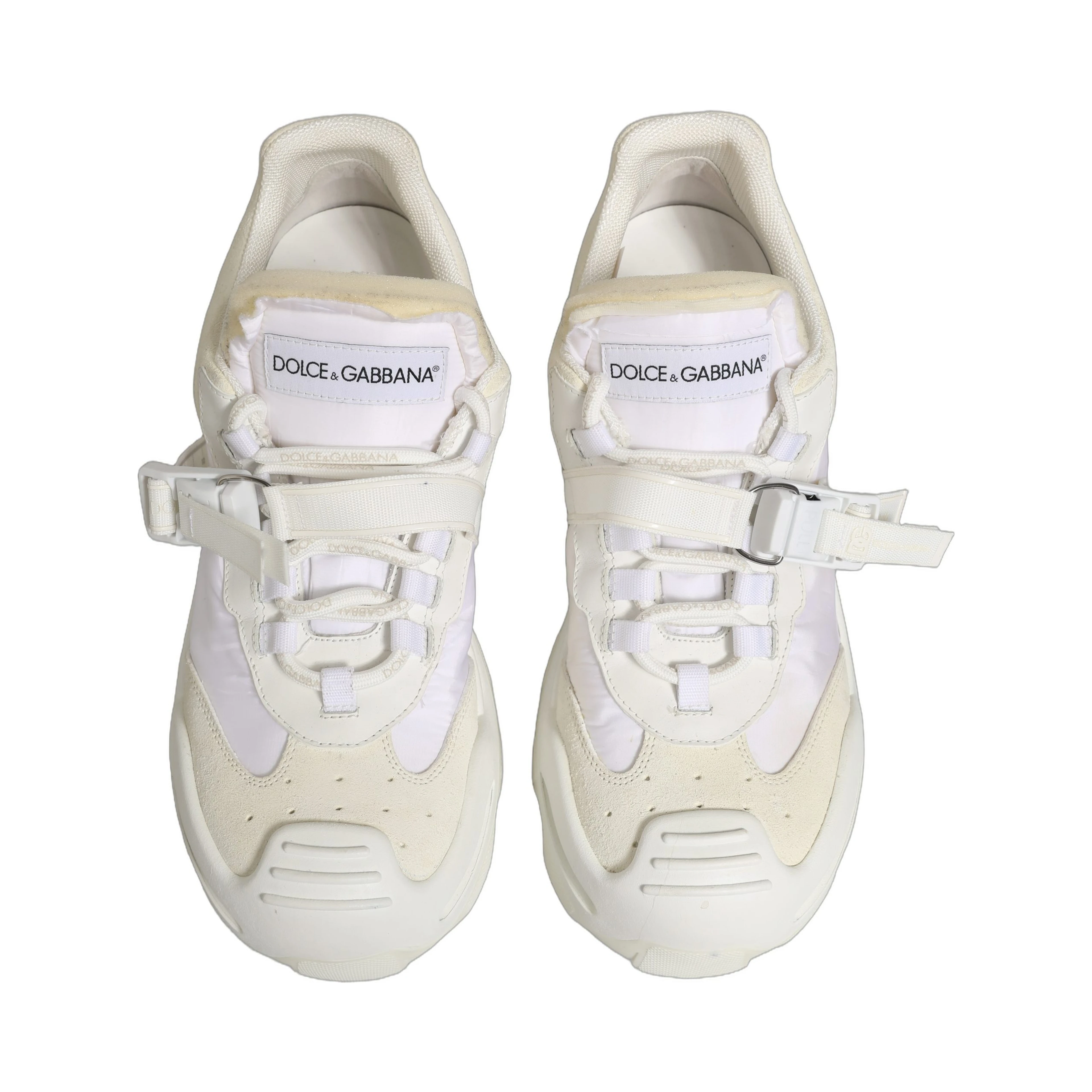 White Airmaster Panelled Low Top Men Sneakers Shoes