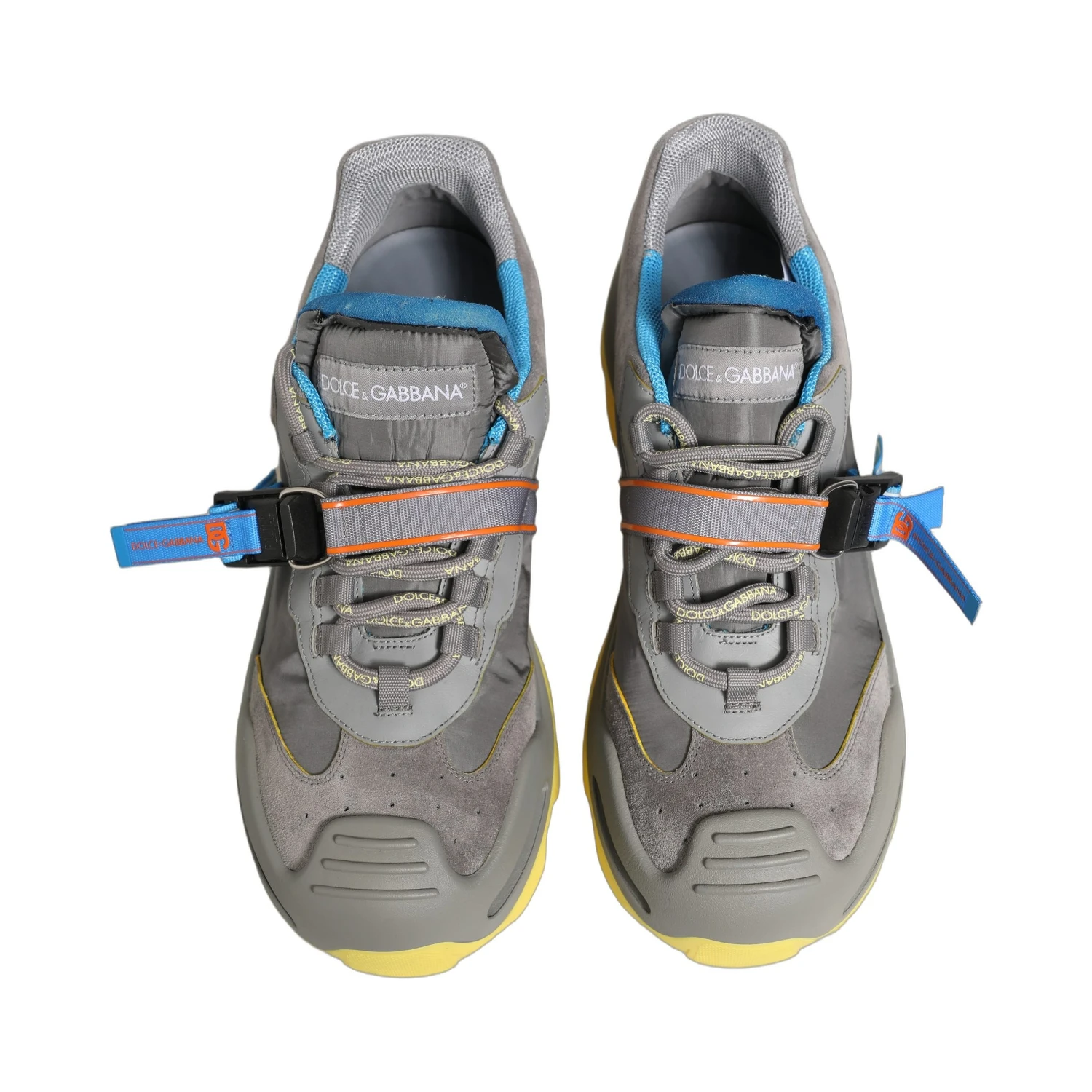 Gray Airmaster Panelled Low Top Men Sneakers Shoes