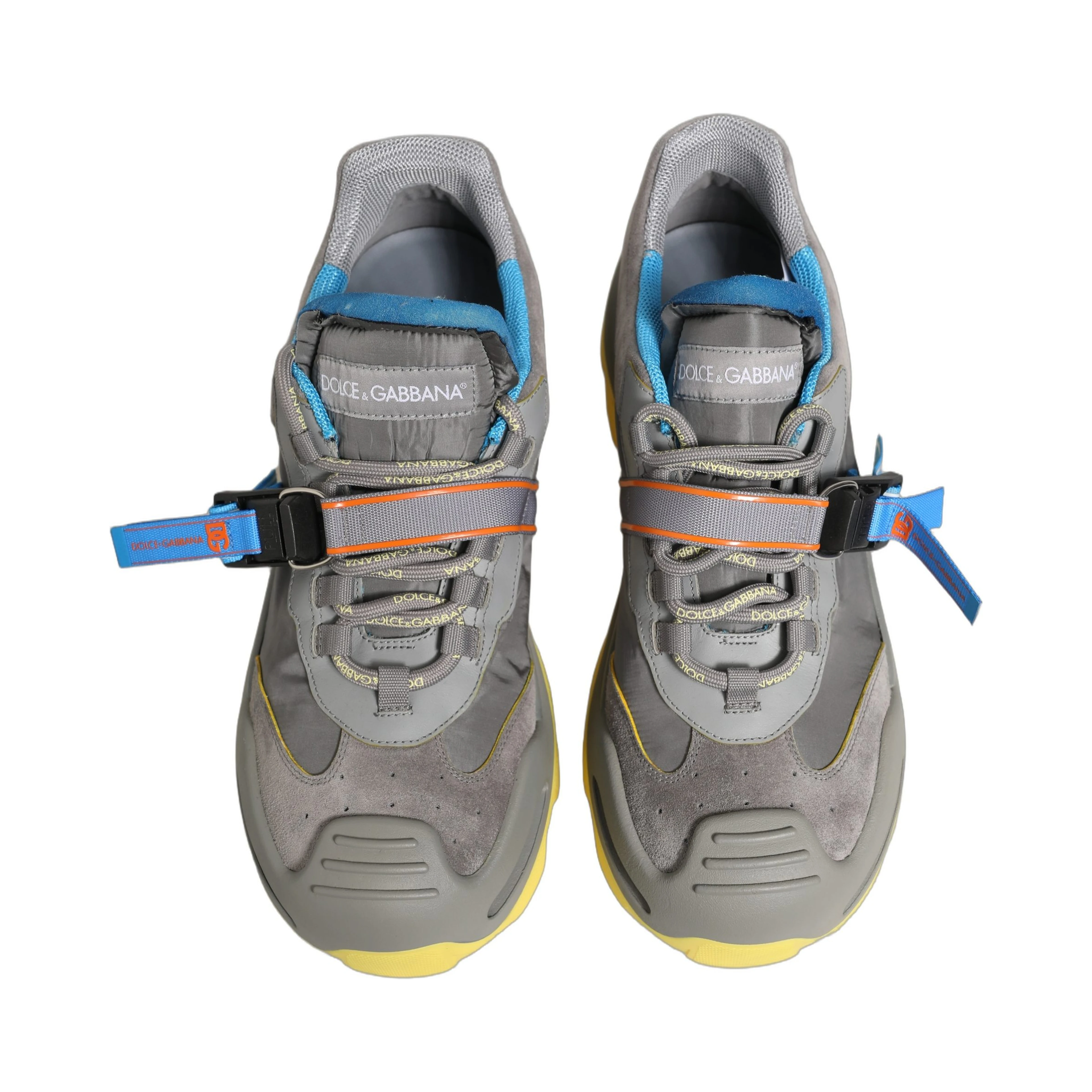 Gray Airmaster Panelled Low Top Men Sneakers Shoes