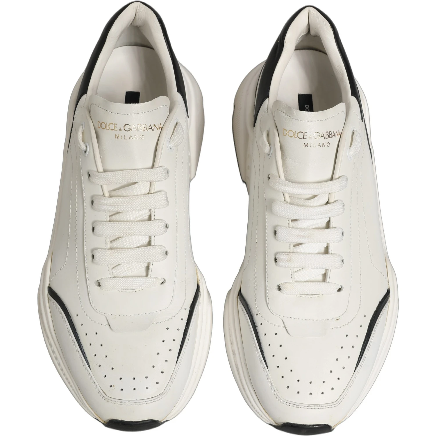 White Black Daymaster Low Top Sneakers Shoes