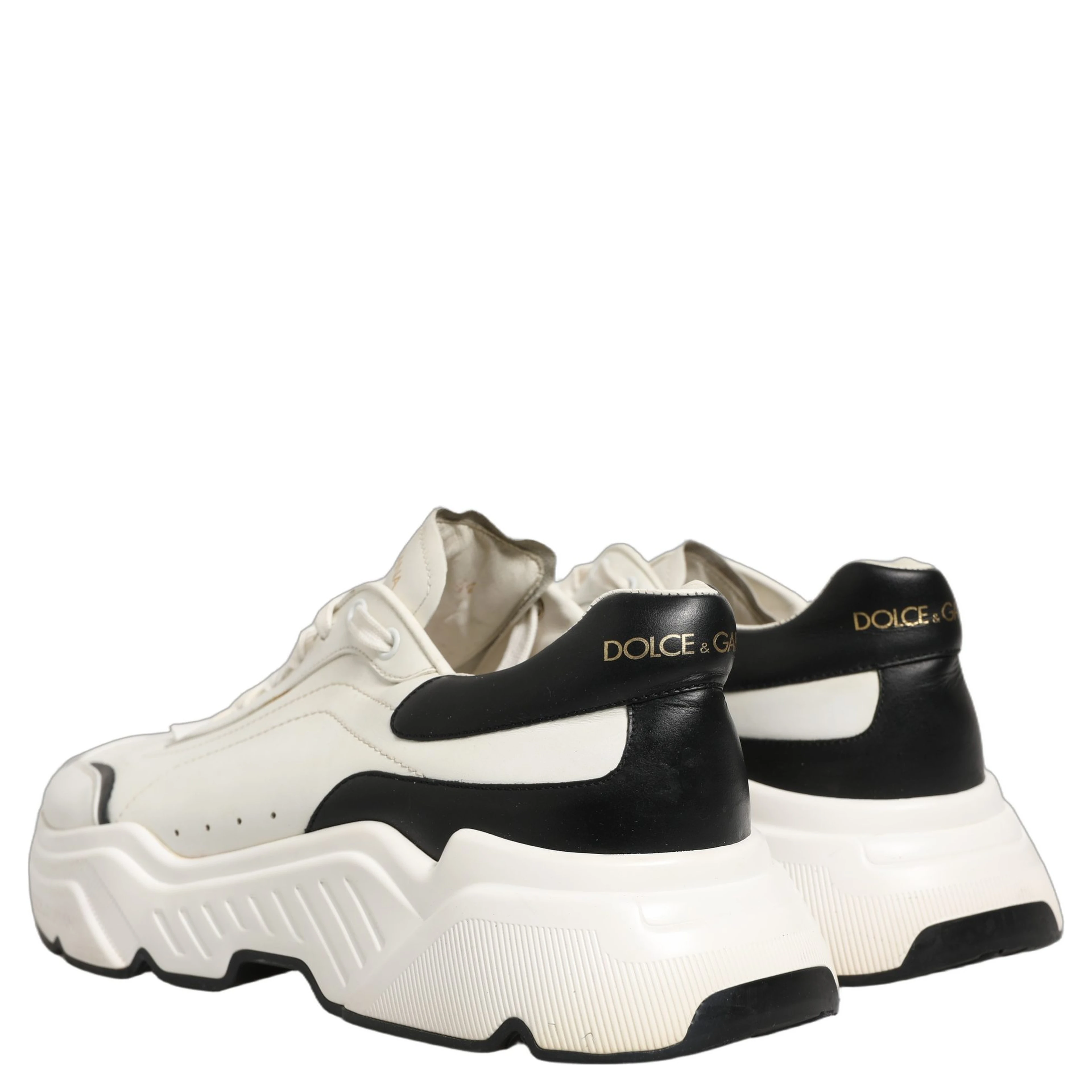 White Black Daymaster Low Top Sneakers Shoes