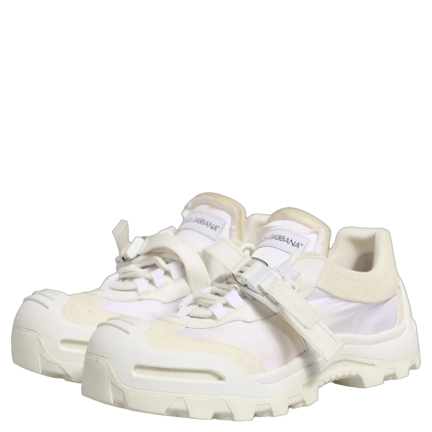 White Airmaster Panelled Low Top Men Sneakers Shoes