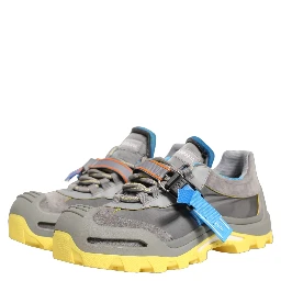 Gray Airmaster Panelled Low Top Men Sneakers Shoes