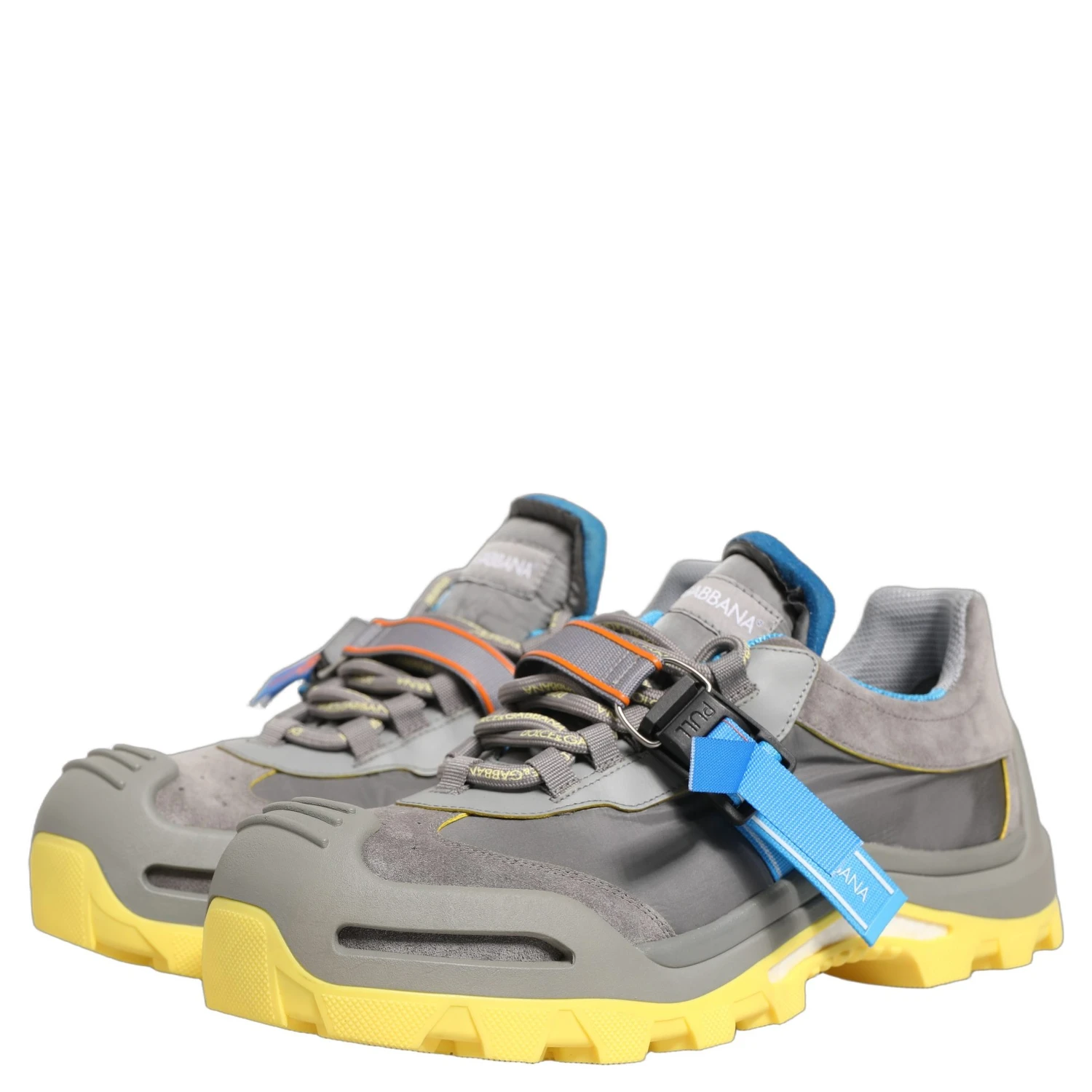 Gray Airmaster Panelled Low Top Men Sneakers Shoes