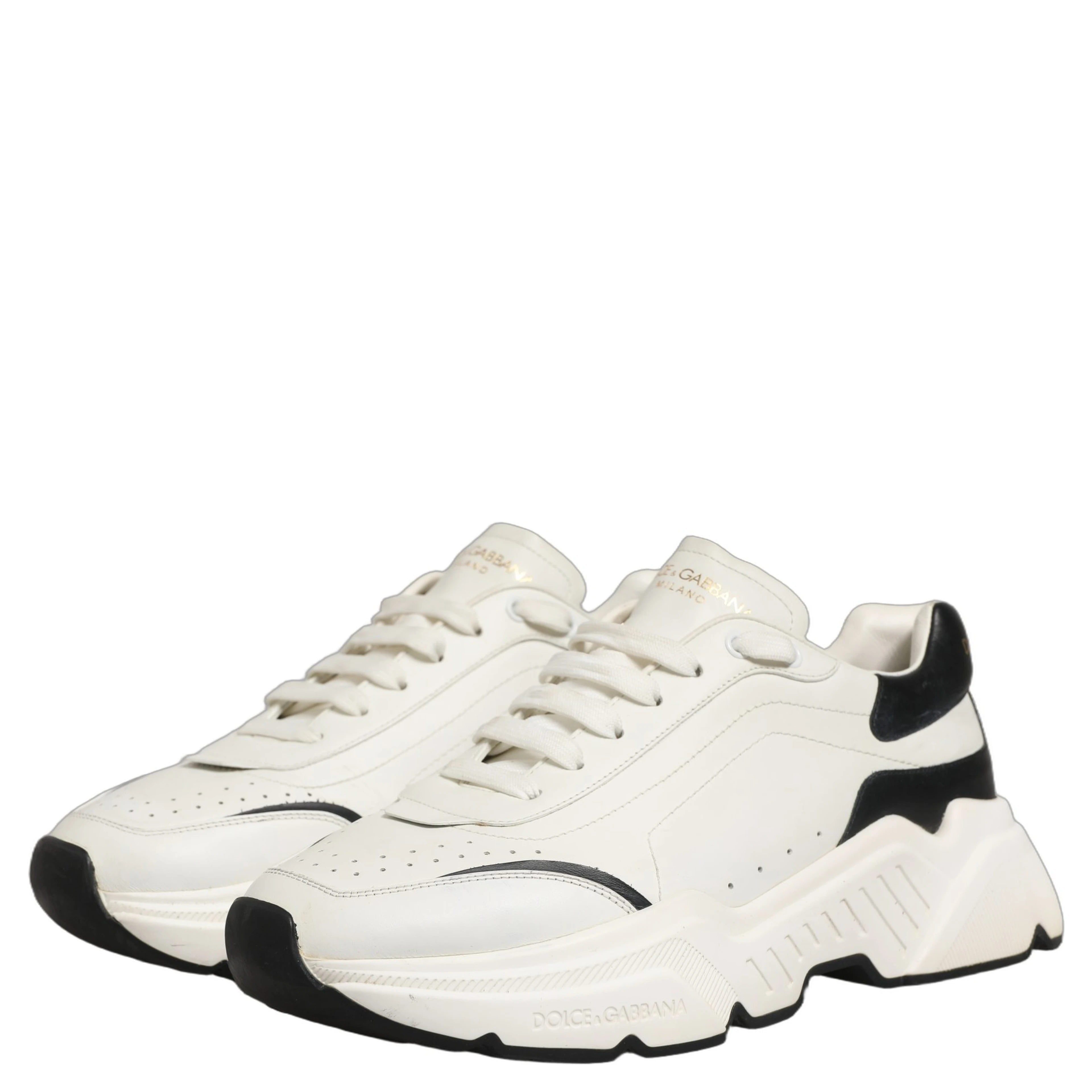 White Black Daymaster Low Top Sneakers Shoes