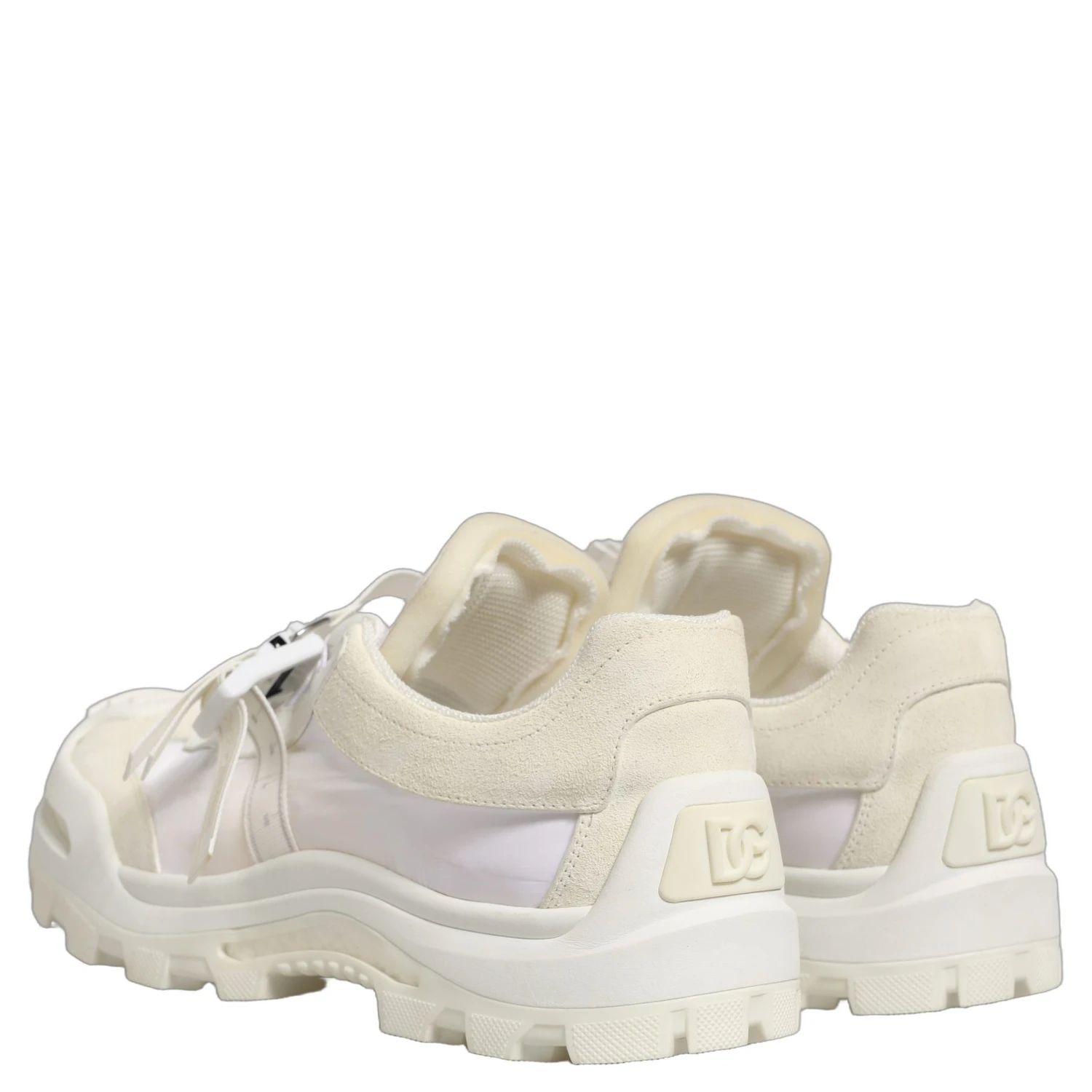 White Airmaster Panelled Low Top Men Sneakers Shoes