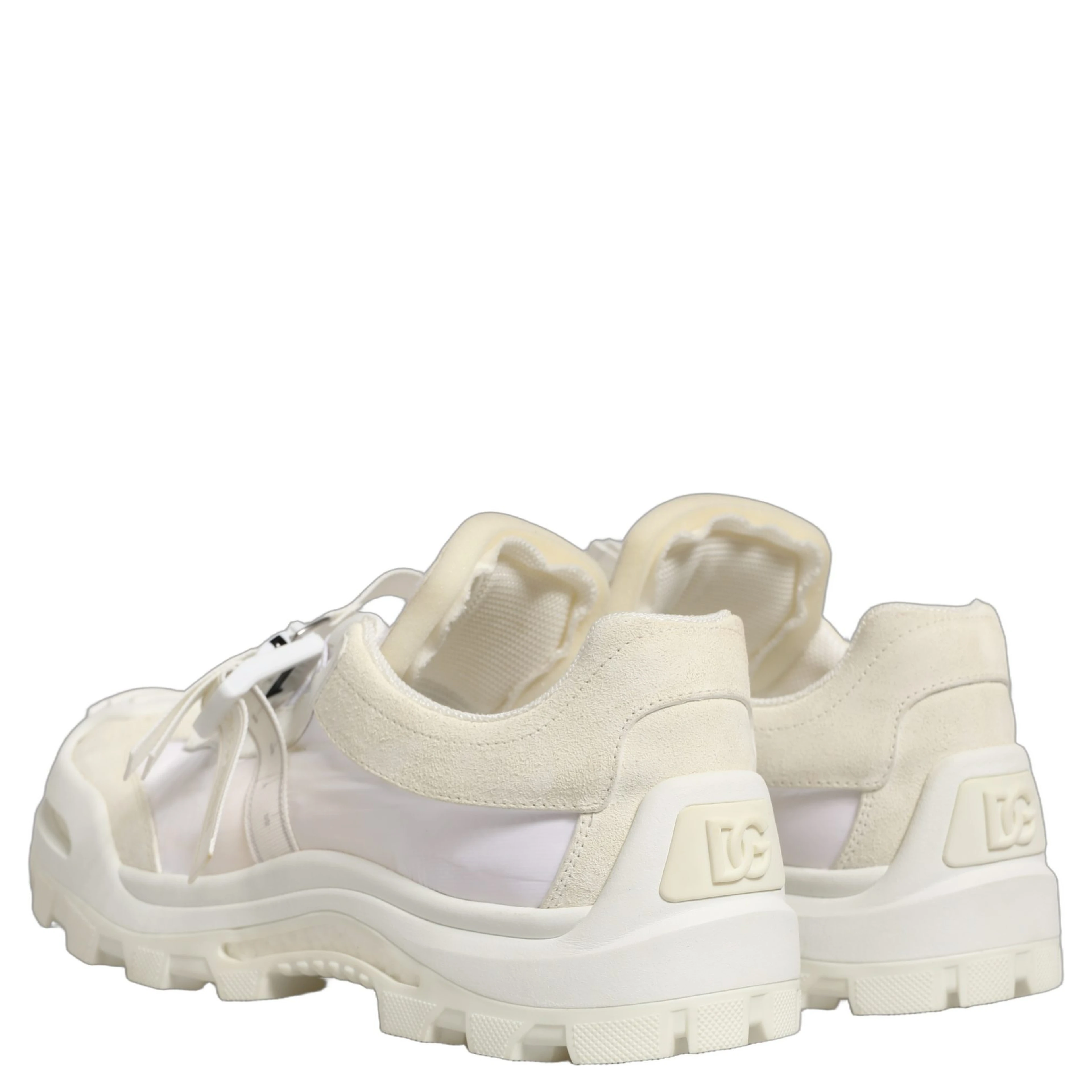 White Airmaster Panelled Low Top Men Sneakers Shoes