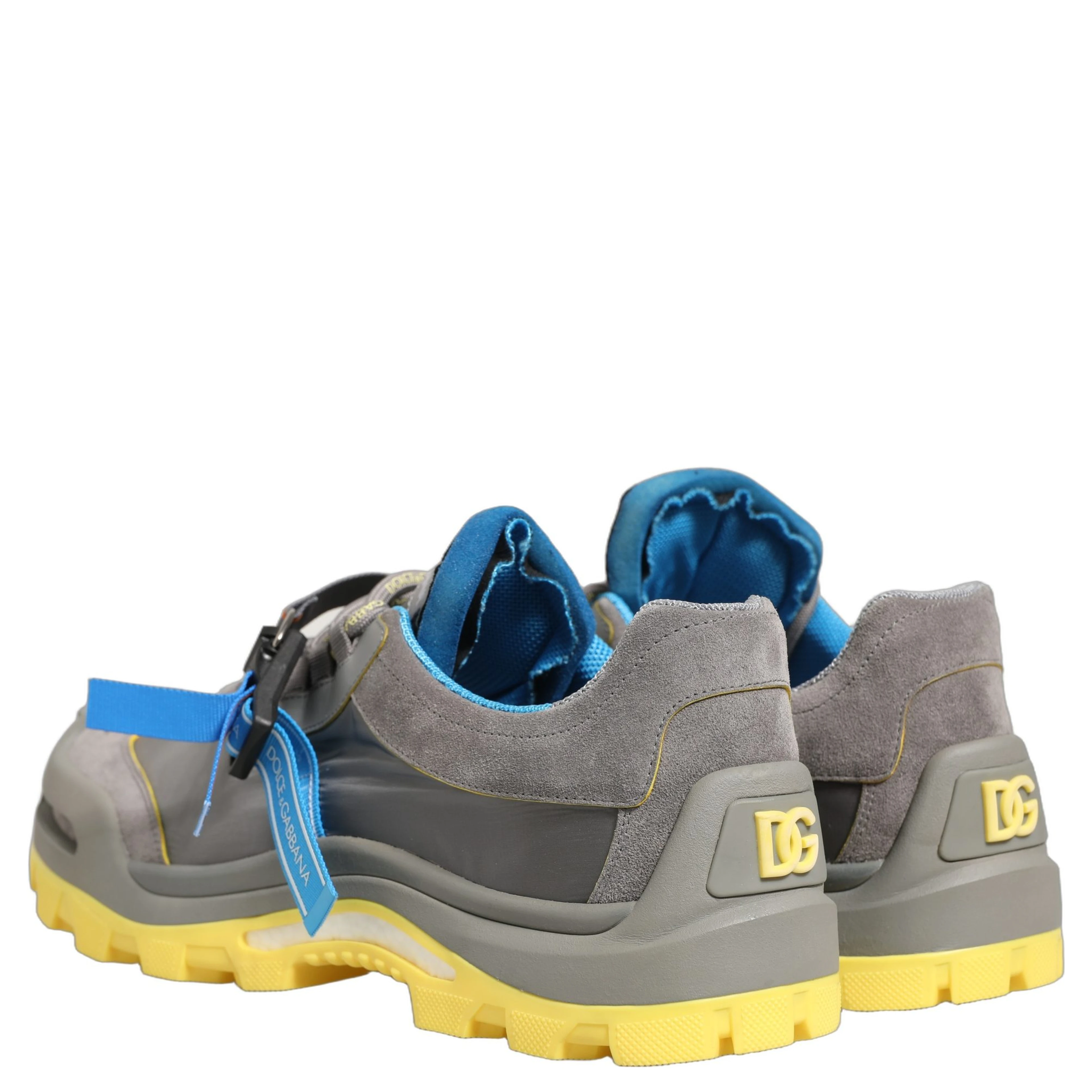 Gray Airmaster Panelled Low Top Men Sneakers Shoes