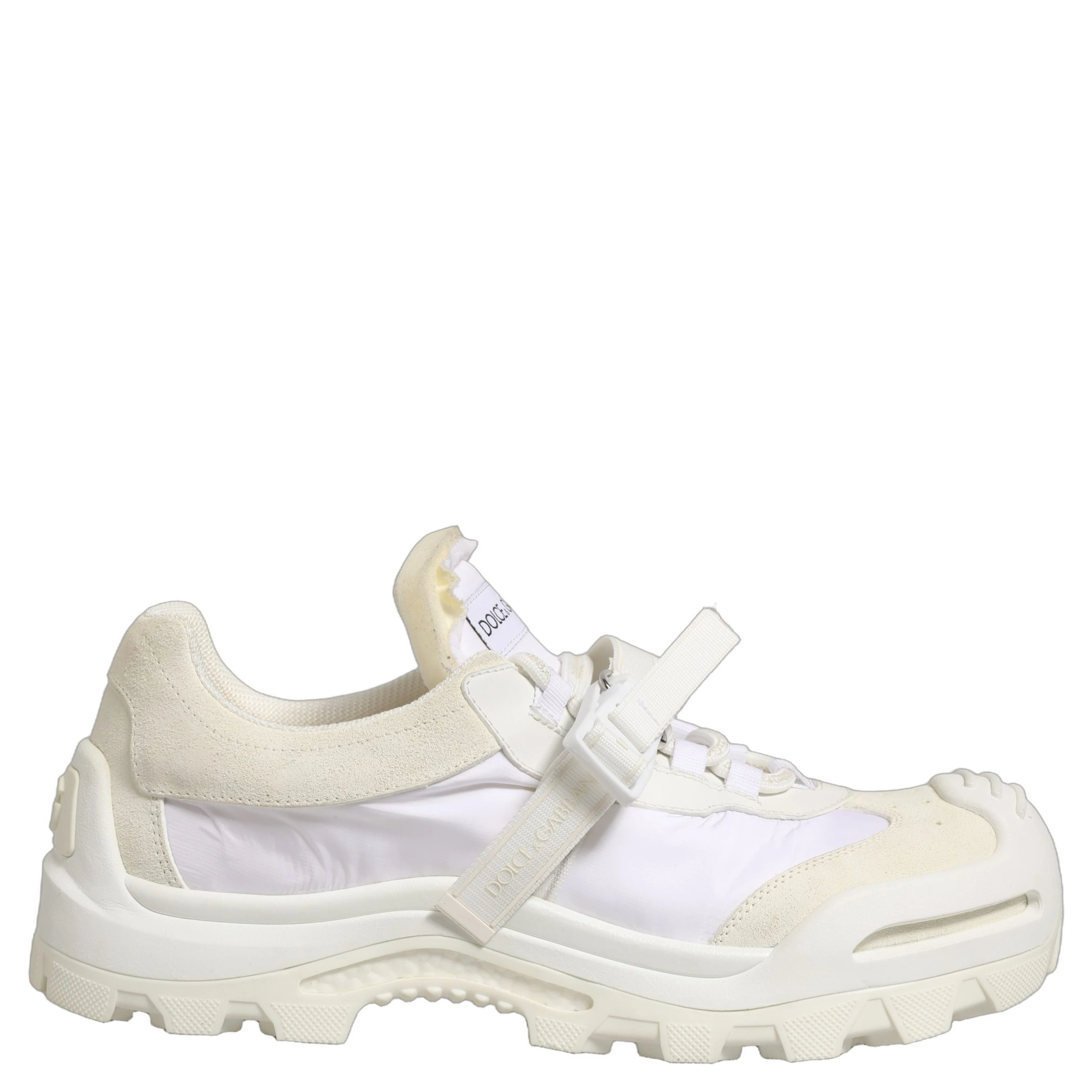 White Airmaster Panelled Low Top Men Sneakers Shoes