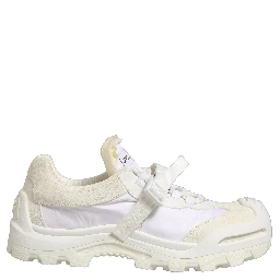 White Airmaster Panelled Low Top Men Sneakers Shoes