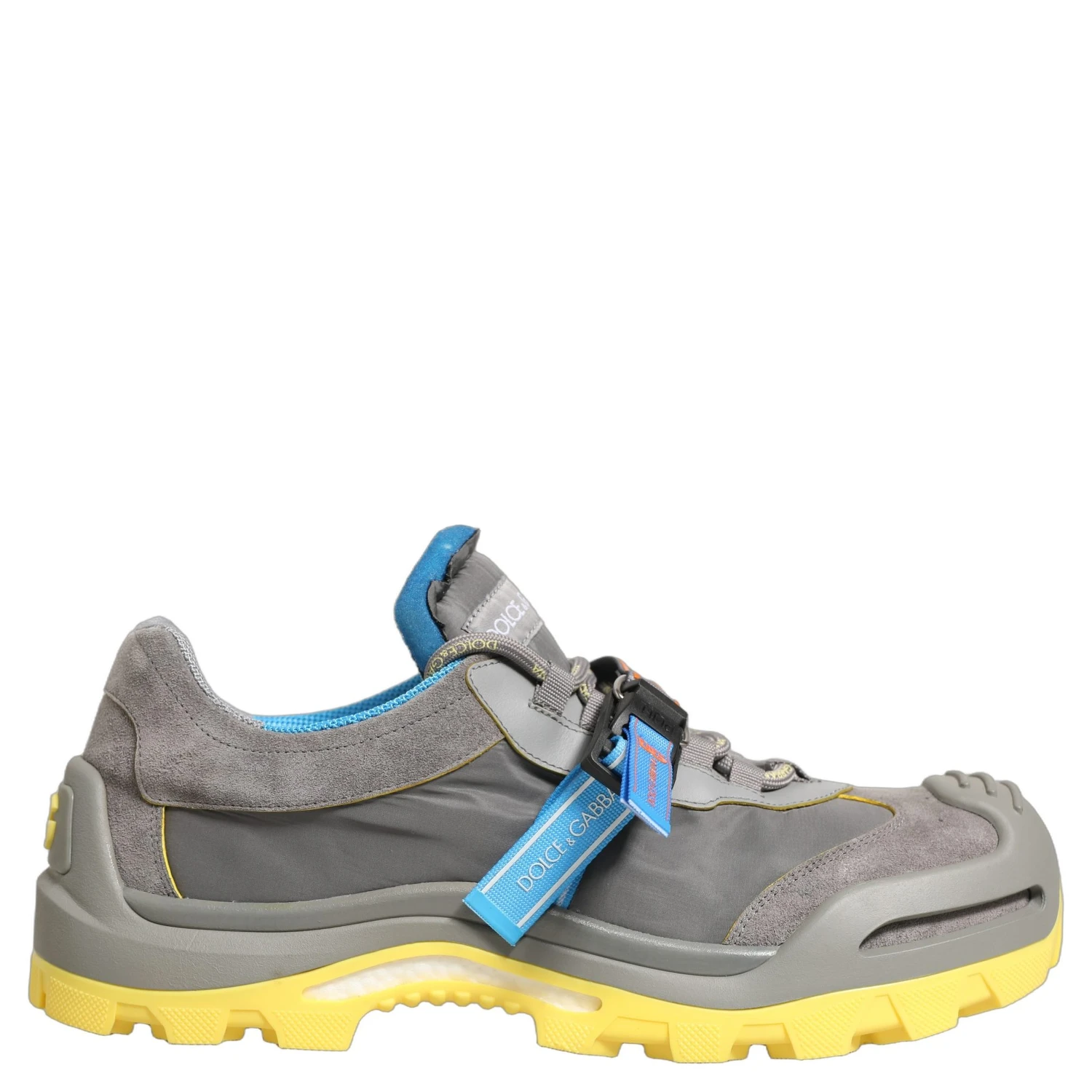 Gray Airmaster Panelled Low Top Men Sneakers Shoes