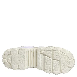 White Airmaster Panelled Low Top Men Sneakers Shoes