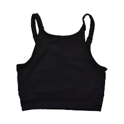 Black Polyester Tank Tops