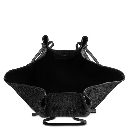 RAFFIA "MOCHI" BAG