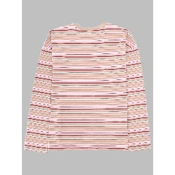 T-SHIRT A MANICA LUNGA IN COTONE