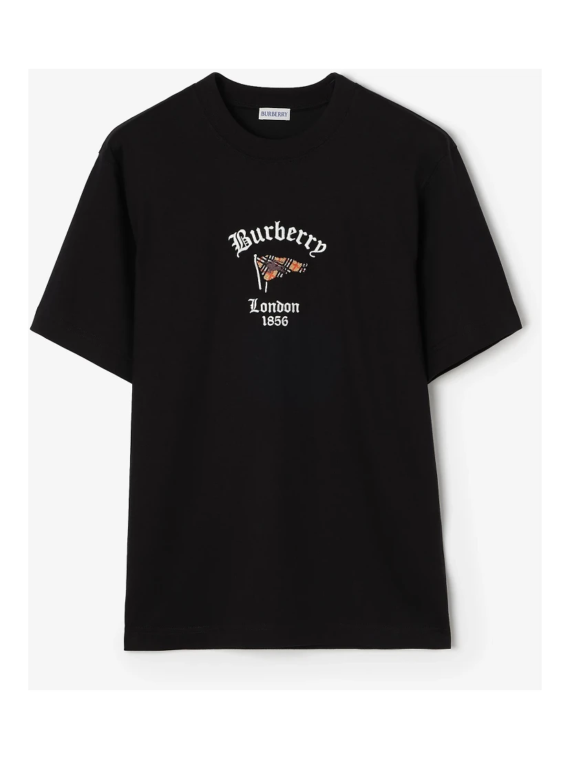 Cotton t-shirt with logo