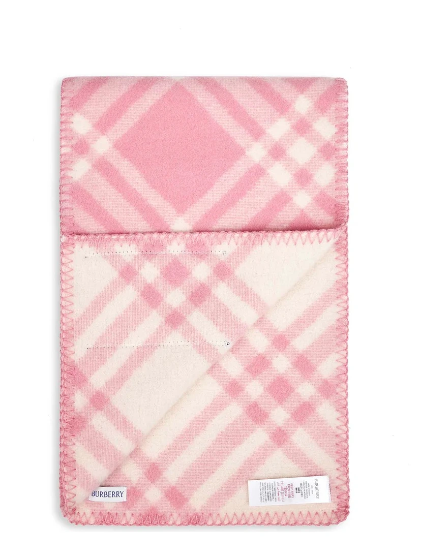 Checkscarf in wool