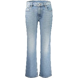 Azzurro Cotton Women's Jeans