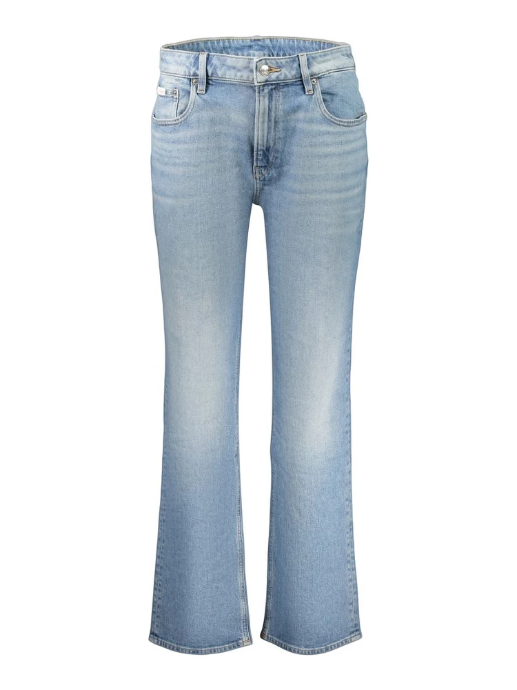 Azzurro Cotton Women's Jeans