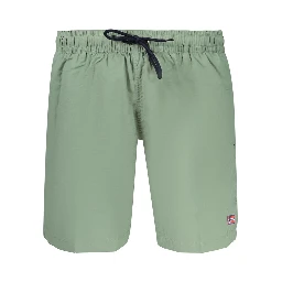 Green Polyamide Men's Swimwear