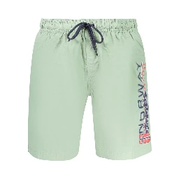 Green Polyamide Swim Shorts