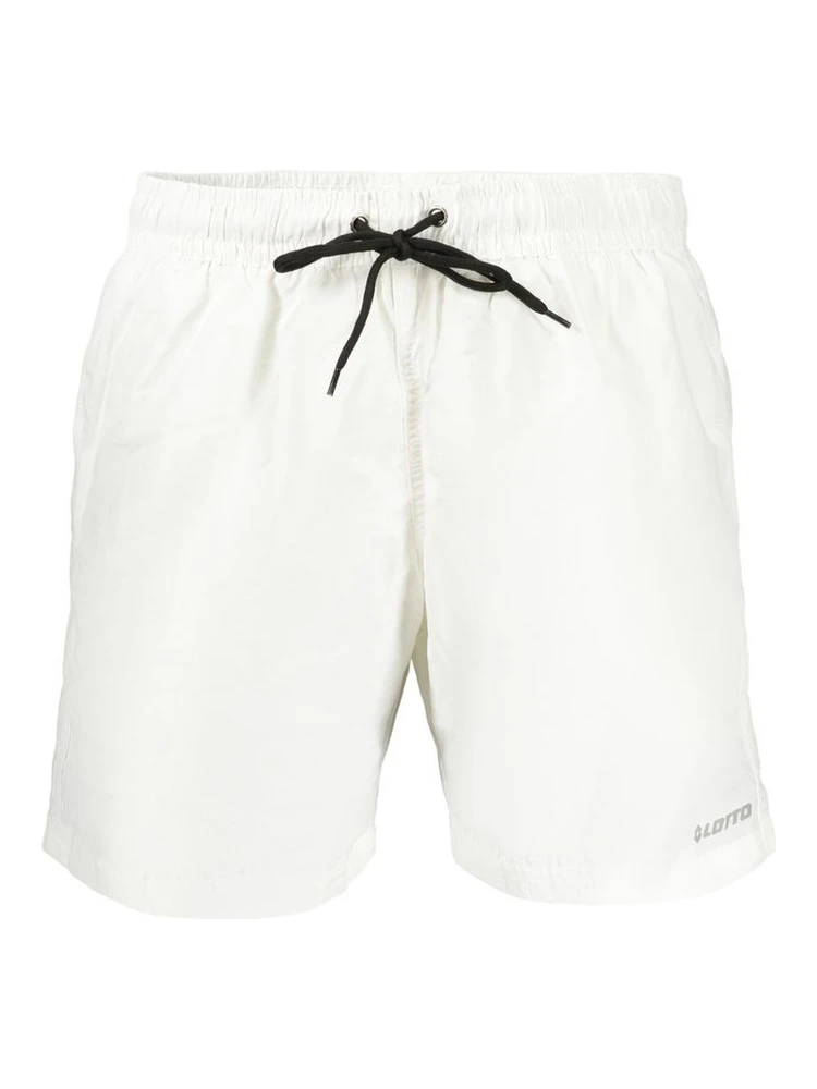 White Polyamide Men's Swimwear