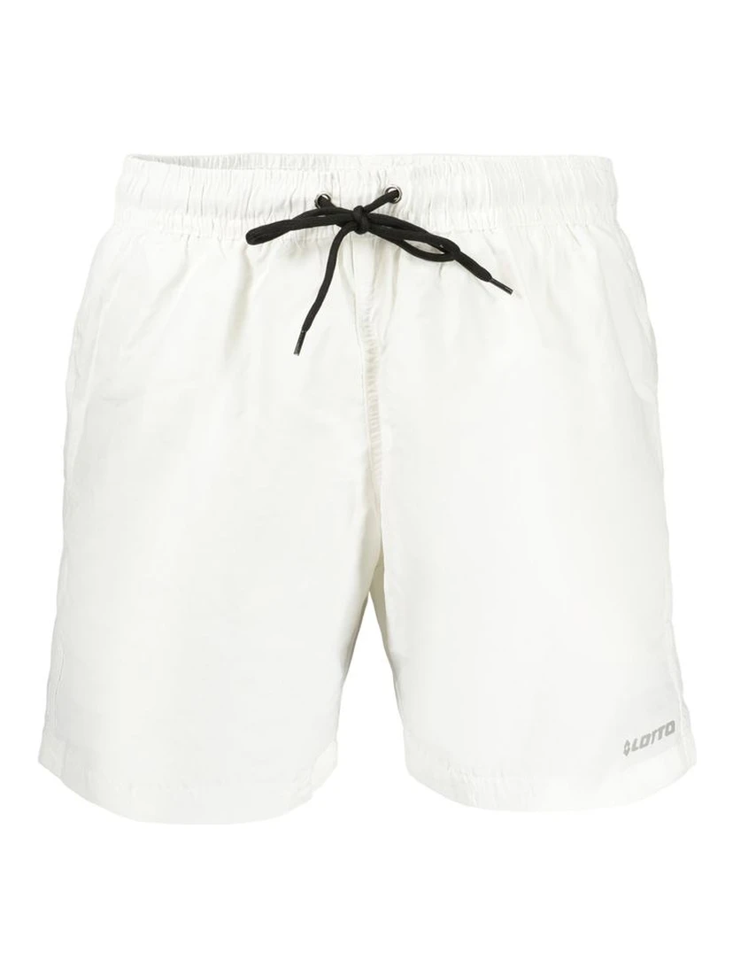 White Polyamide Men's Swimwear