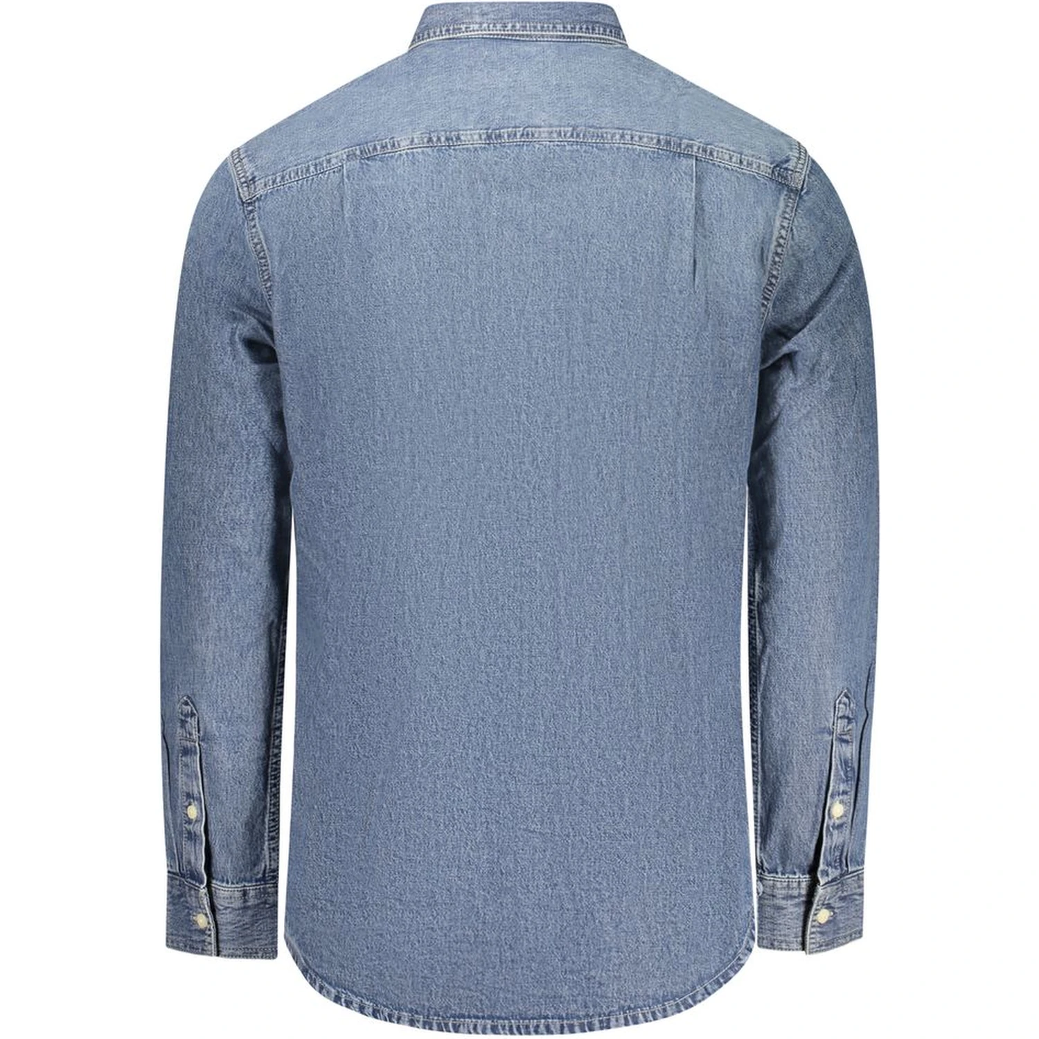 Blue Cotton Men's Shirt