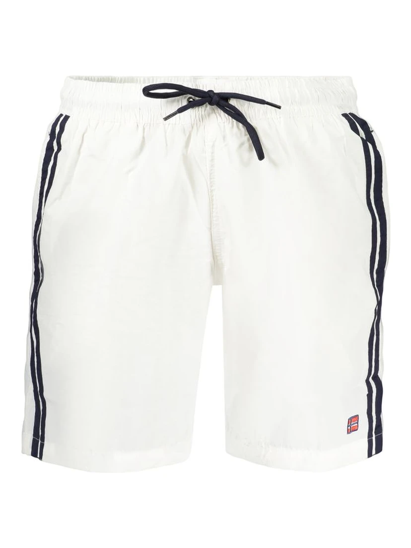 White Polyamide Swim Shorts
